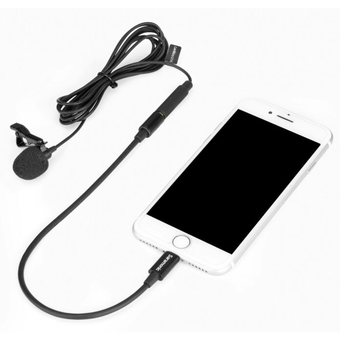 Micro Saramonic LavMicro U1A với cáp chuyển 3.5mm sang Lightning