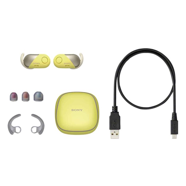 Tai nghe không dây Sony WF-SP700 (Yellow)