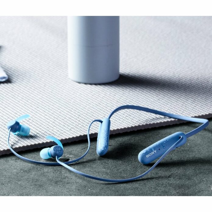 Tai nghe không dây Sony WI-SP510 (Blue)