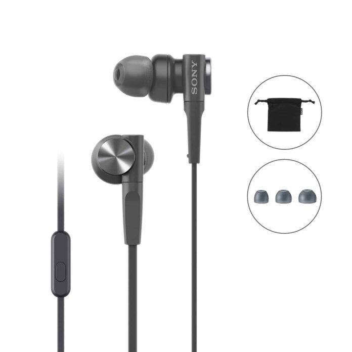 Tai nghe Sony Extra Bass MDR-XB55AP (Black)