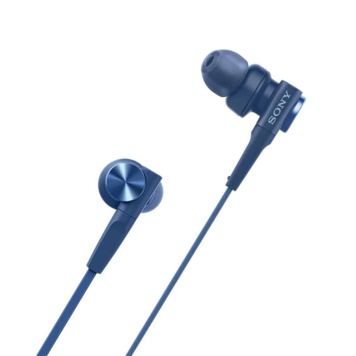 Tai nghe Sony Extra Bass MDR-XB55AP (Blue)