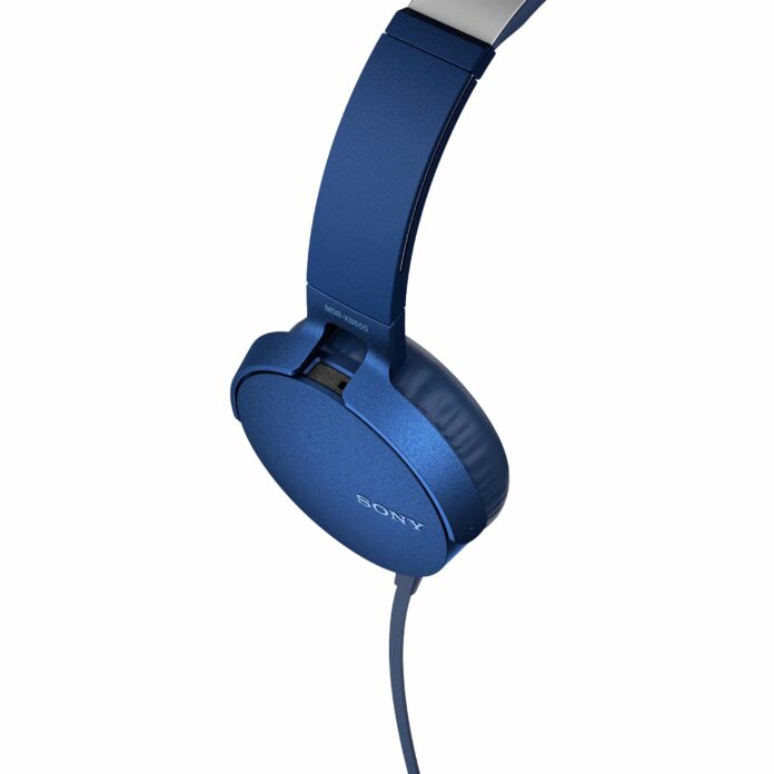 Tai nghe Sony EXTRA BASS XB550AP (Blue)