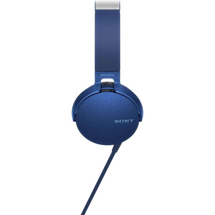 Tai nghe Sony EXTRA BASS XB550AP (Blue)