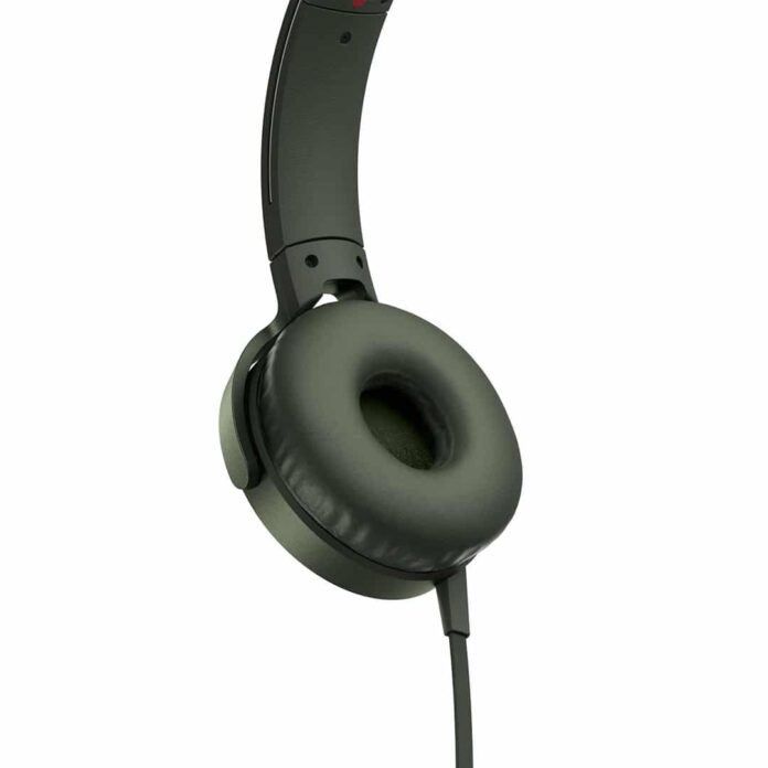 Tai nghe Sony EXTRA BASS XB550AP (Green)