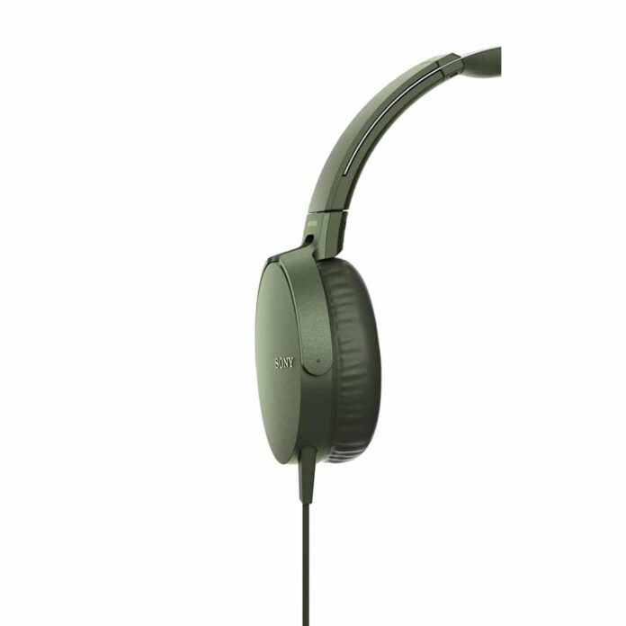 Tai nghe Sony EXTRA BASS XB550AP (Green)