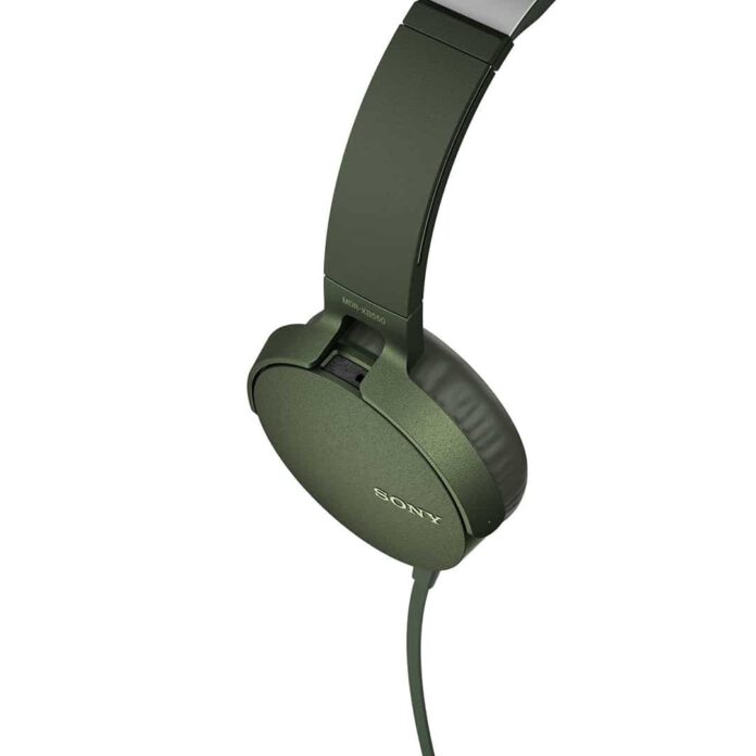 Tai nghe Sony EXTRA BASS XB550AP (Green)