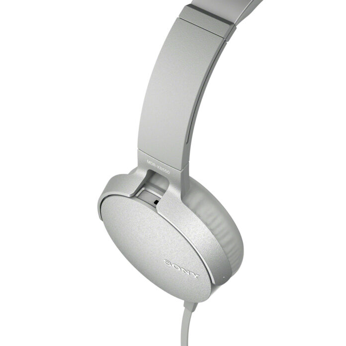 Tai nghe Sony EXTRA BASS XB550AP (White)