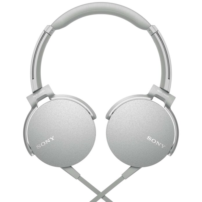 Tai nghe Sony EXTRA BASS XB550AP (White)