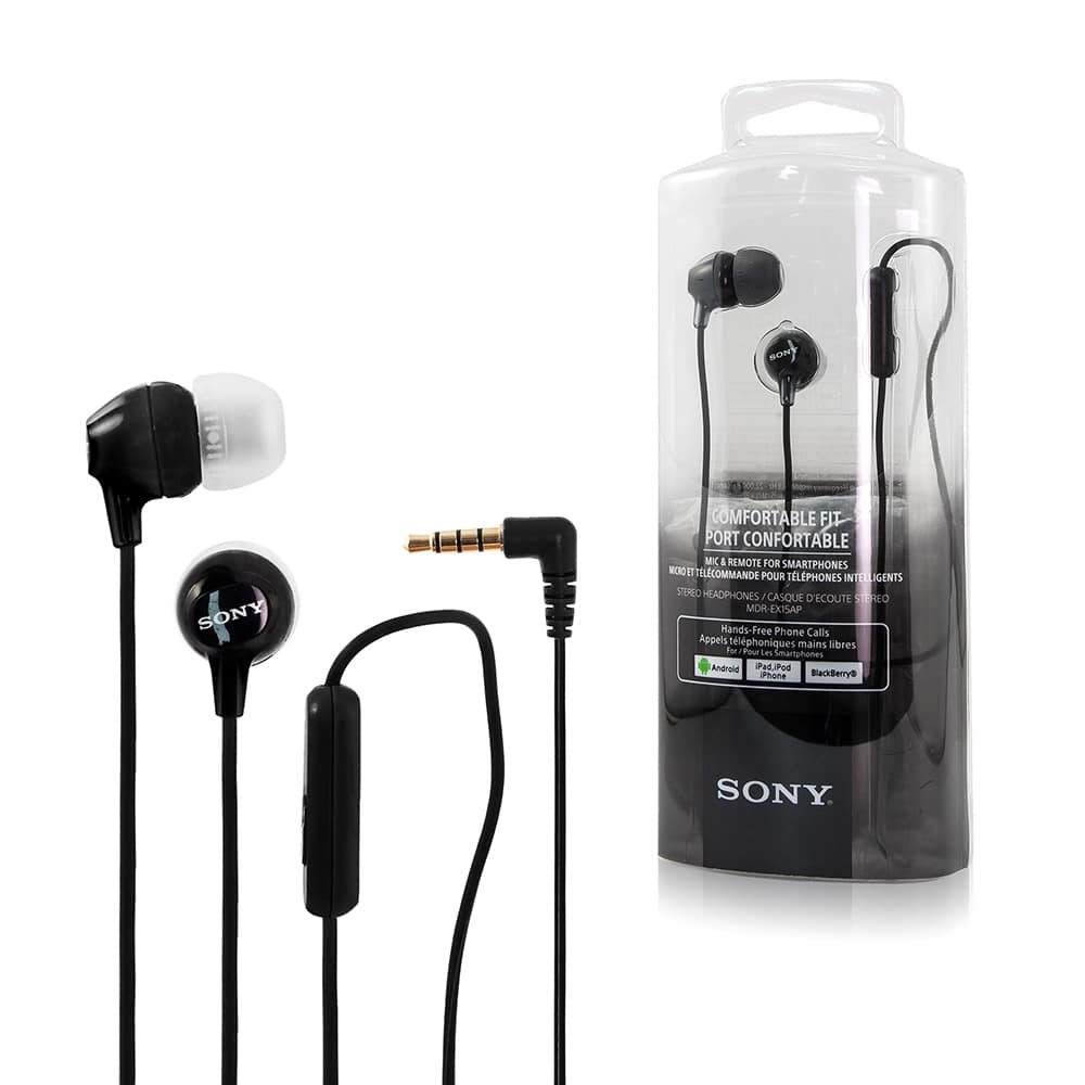 Tai nghe Sony MDR-EX15AP EX (Black)