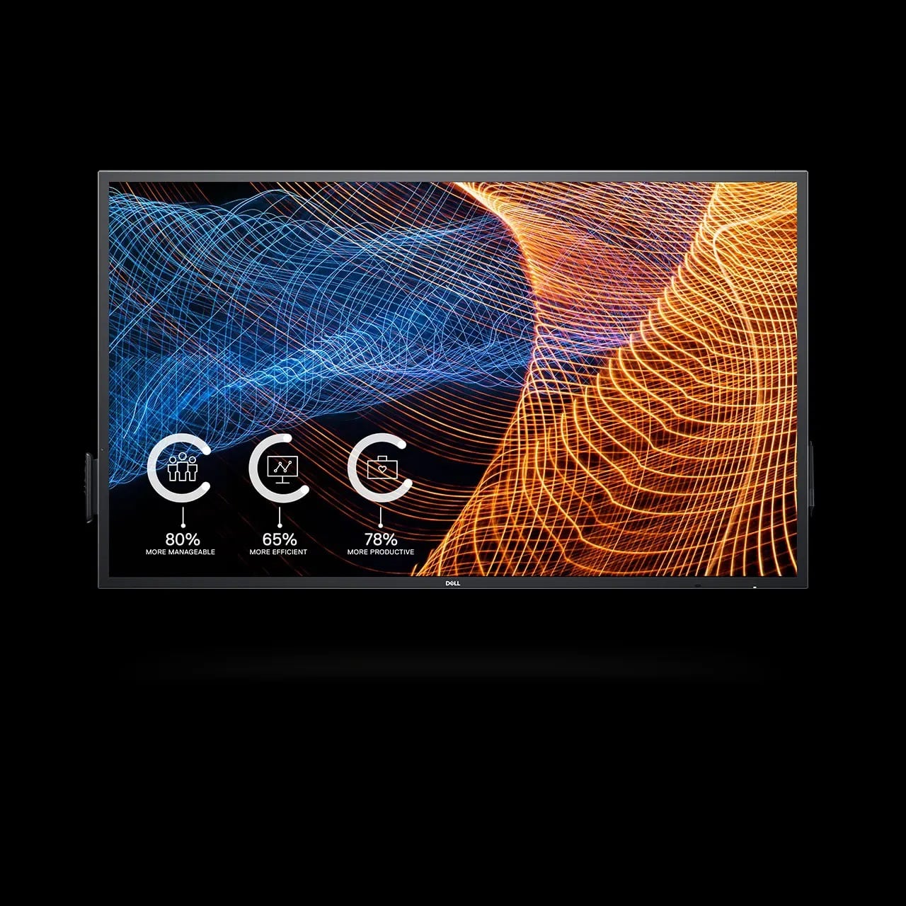 Dell 65 4K interactive touch mon