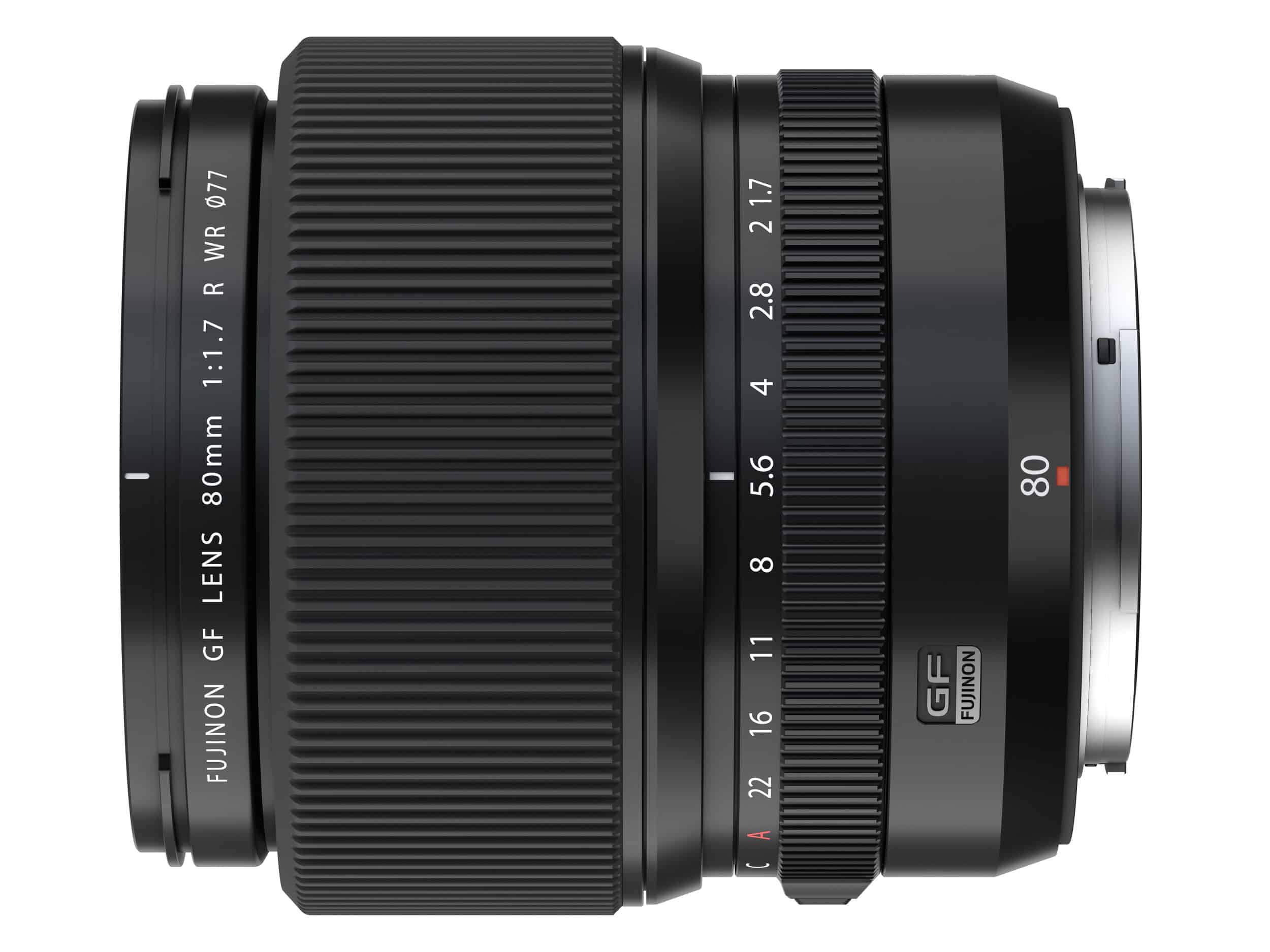 Fujifilm ra mắt ống kính GF 80mm F1.7 R WR mới dành cho medium format