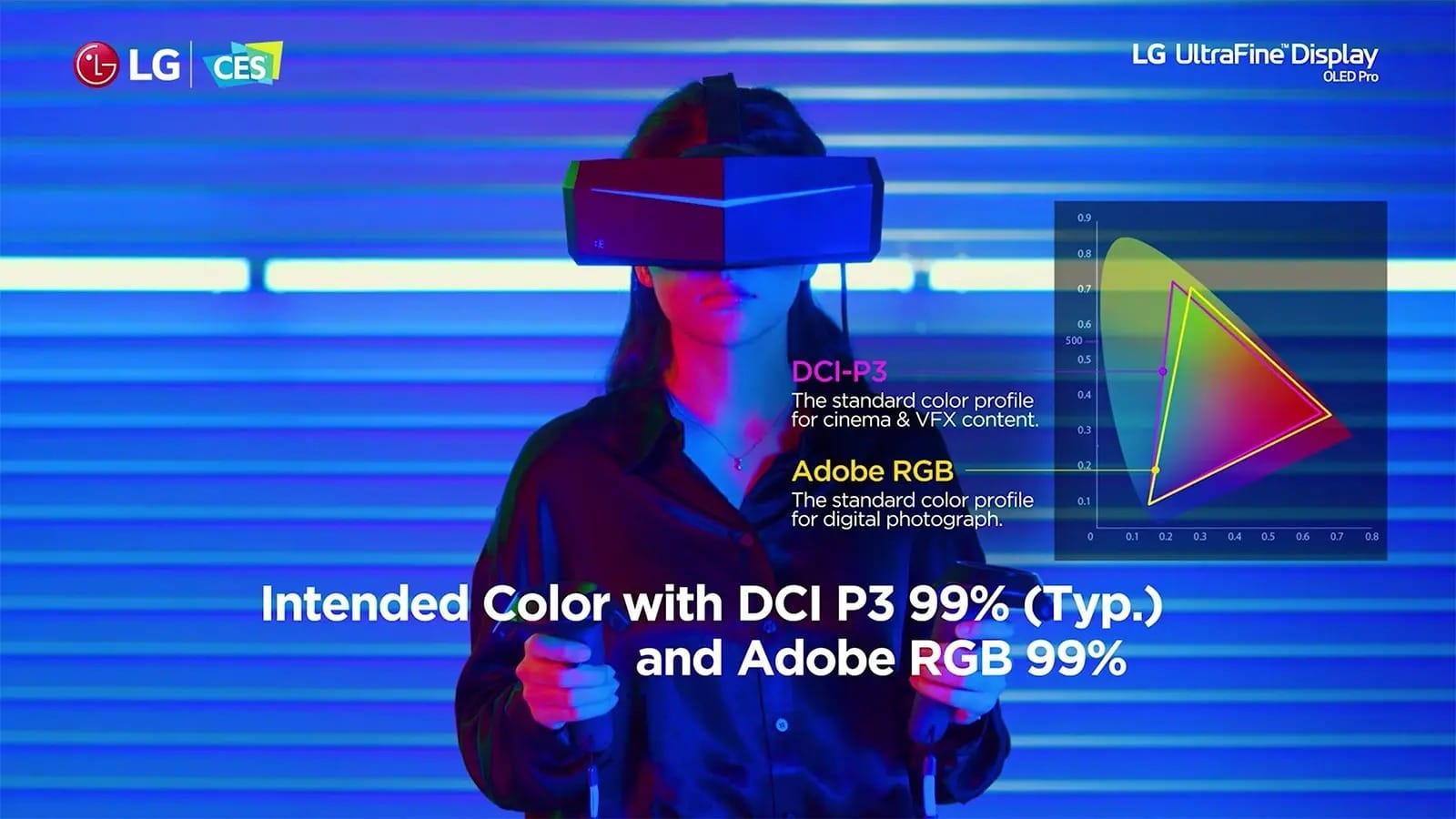 LG giới thiệu màn hình OLED 4K độ chính xác màu cao tại CES 2021