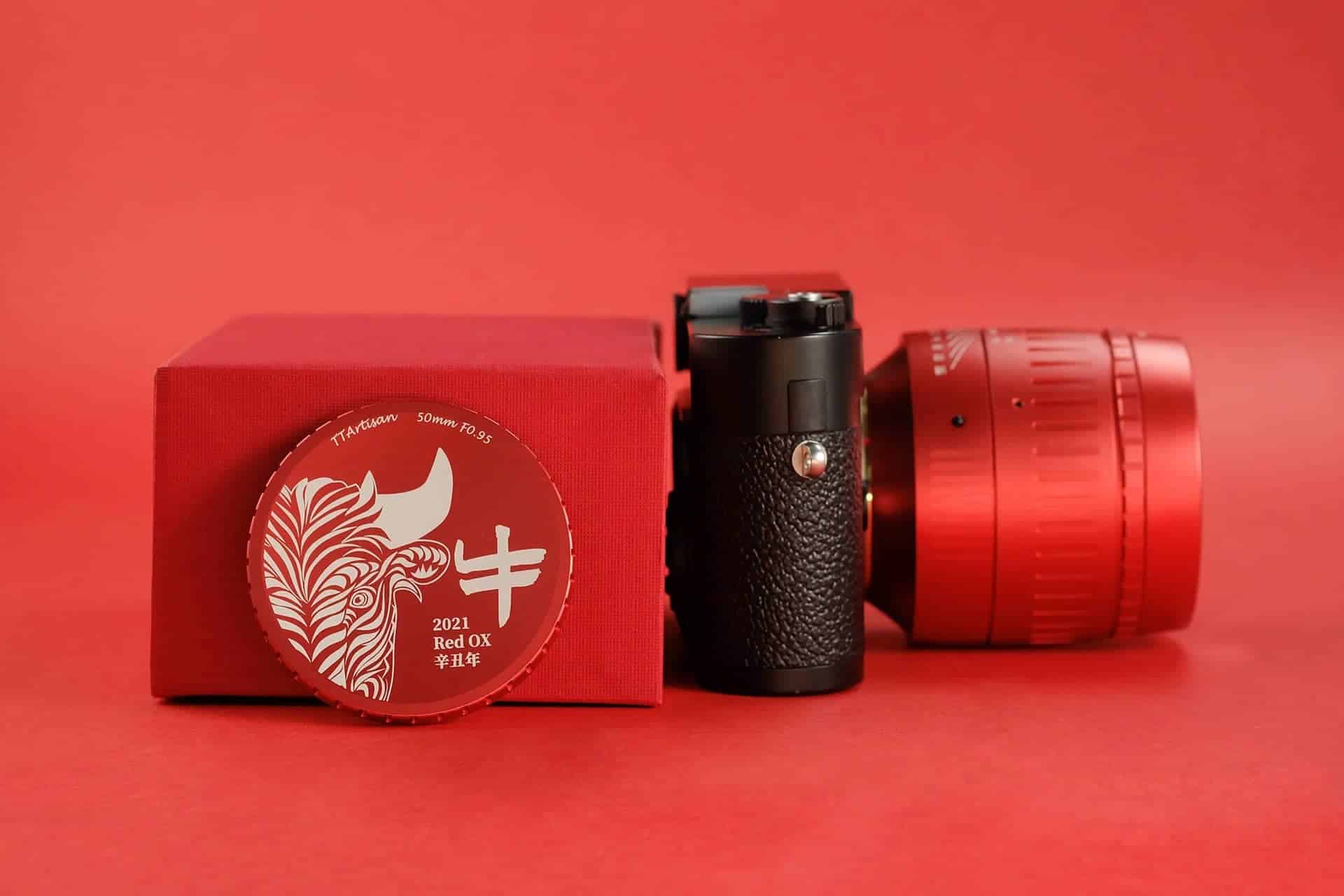 Red TTartisan 50mm f0.95 limited 4