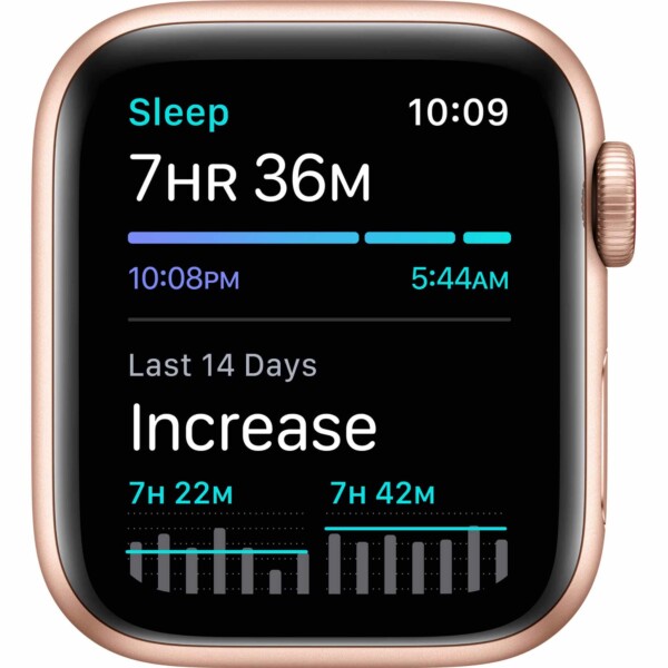 Apple Watch SE 40mm (4G) - Viền nhôm dây cao su (Gold)