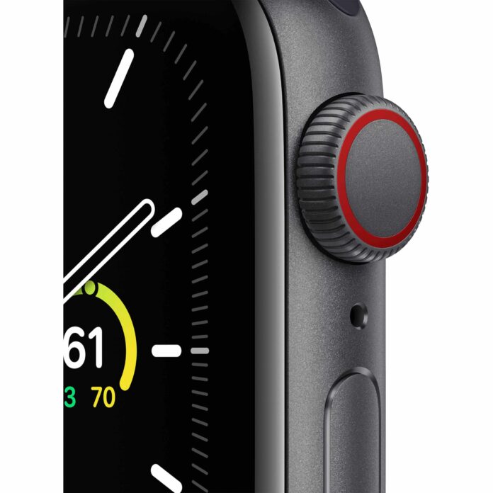 Apple Watch SE 40mm (4G) - Viền nhôm dây vải (Black)