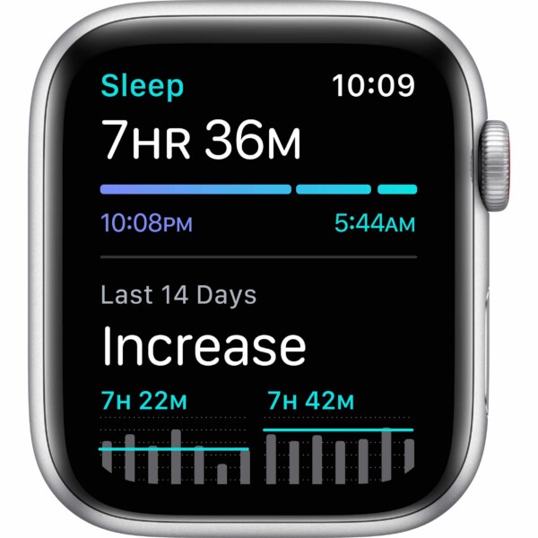Apple Watch SE 44mm (4G) - Viền nhôm dây vải (Silver)