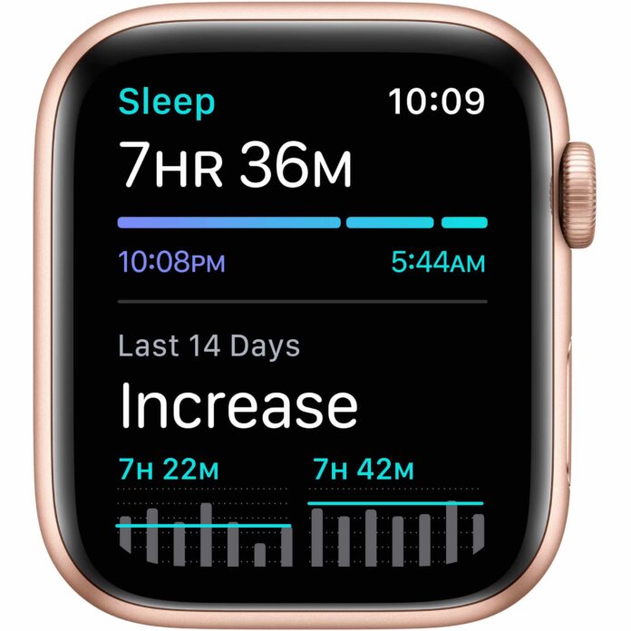 Apple Watch SE 44mm (GPS) - Viền nhôm dây cao su (Gold)