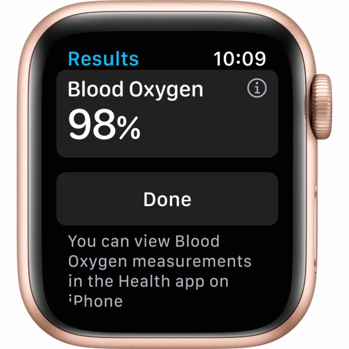 Apple Watch Series 6 40mm (4G) - Viền nhôm dây cao su (Gold)
