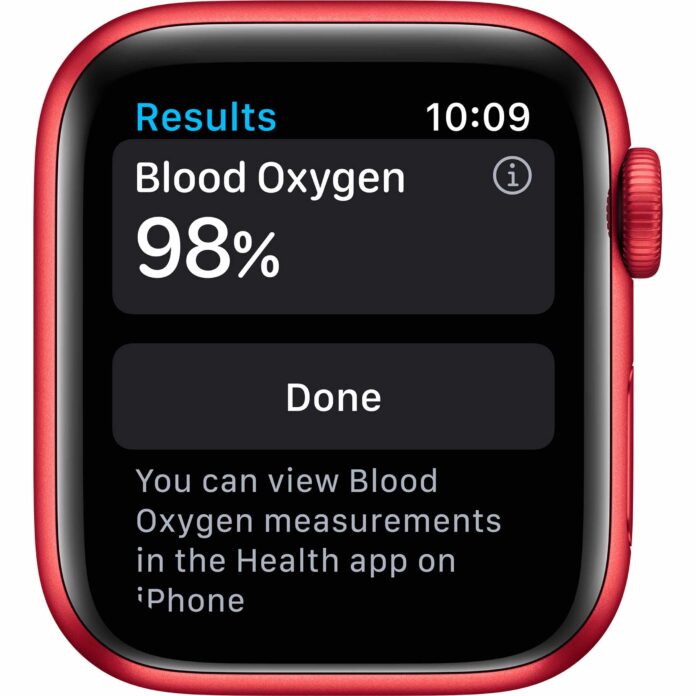 Apple Watch Series 6 40mm (4G) - Viền nhôm dây cao su (Red)