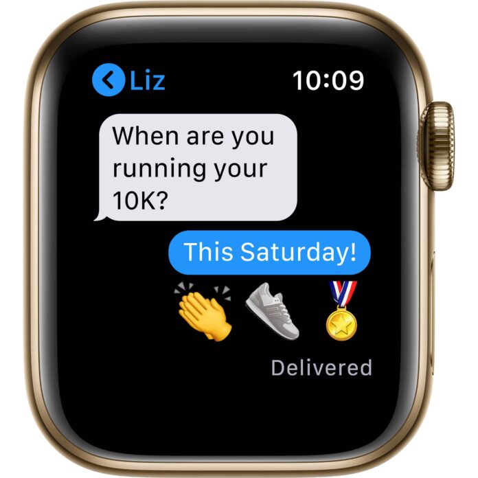 Apple Watch Series 6 40mm (4G) - Viền thép dây thép (Gold)