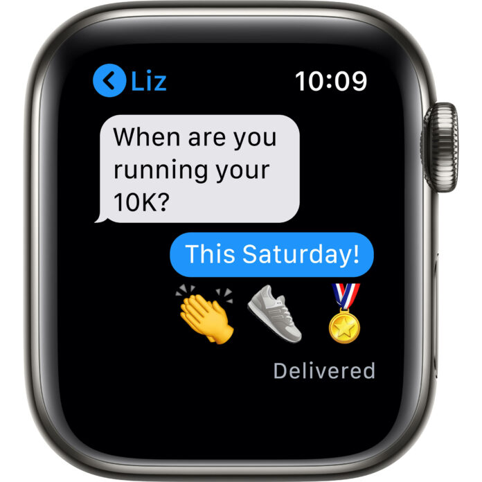 Apple Watch Series 6 40mm (4G) - Viền thép dây thép (Graphite)