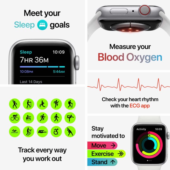 Apple Watch Series 6 40mm (4G) - Viền thép dây thép (Silver)