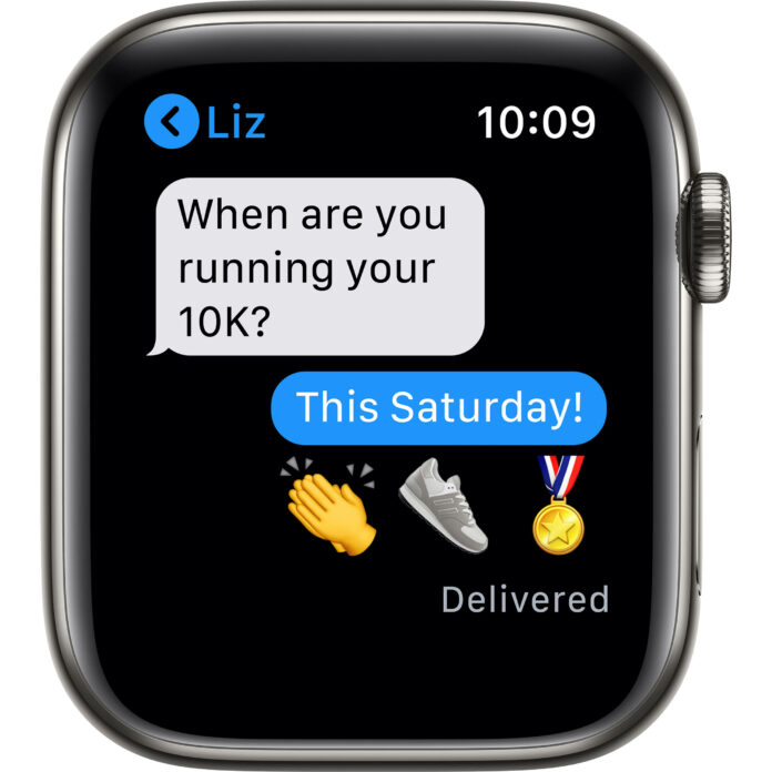 Apple Watch Series 6 44mm (4G) - Viền thép dây thép (Graphite)
