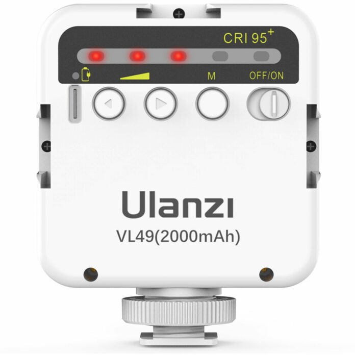 Bộ đèn LED trợ sáng Ulanzi kèm chân máy và đế kẹp cho smartphone