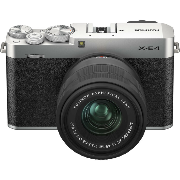 Máy ảnh Fujifilm X-E4 (Silver)