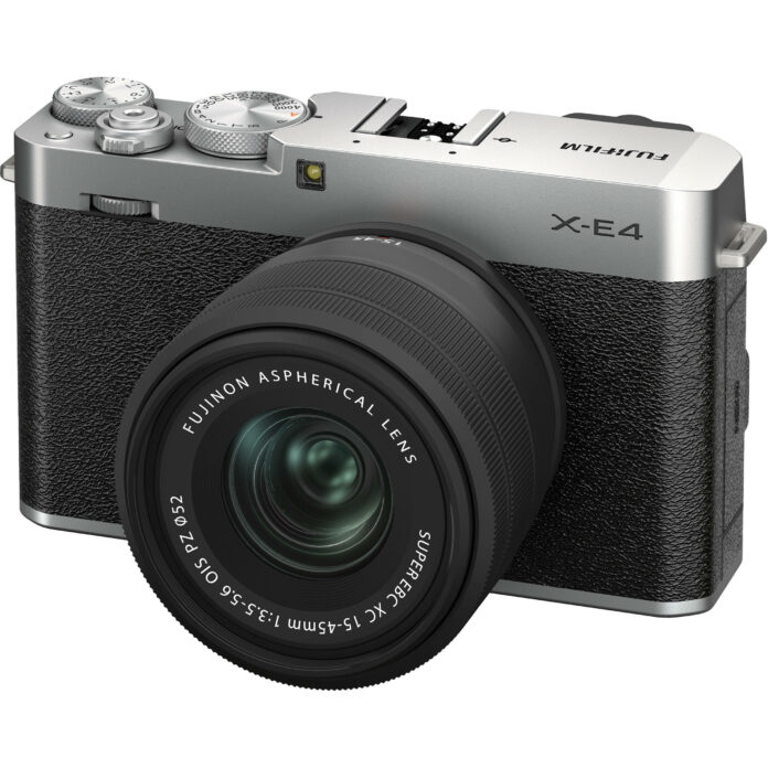 Máy ảnh Fujifilm X-E4 (Silver)