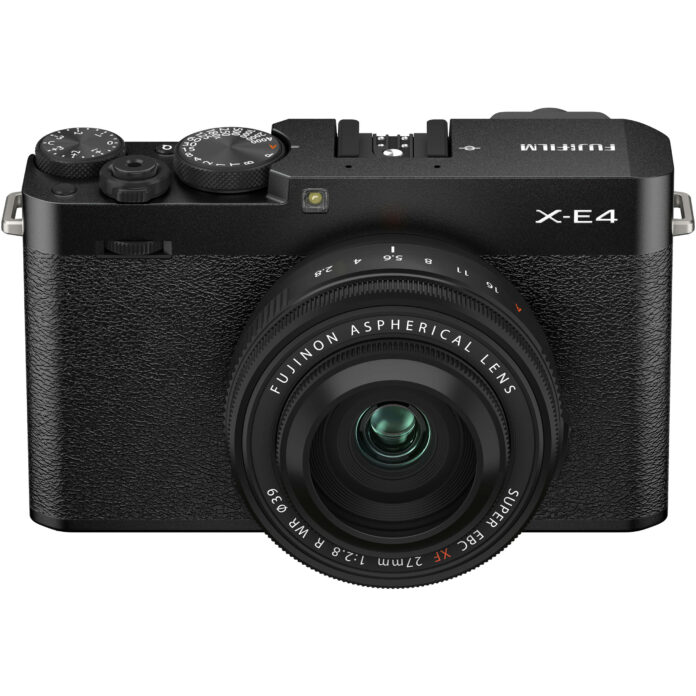 Máy ảnh Fujifilm X-E4 (Black) với ống kính XF 27mm