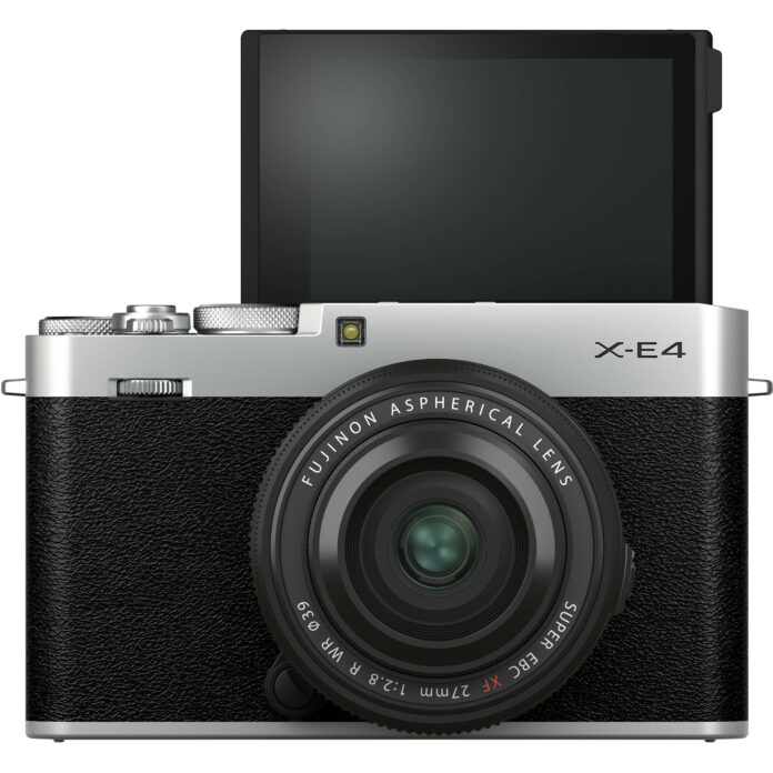 Máy ảnh Fujifilm X-E4 (Silver) với ống kính XF 27mm