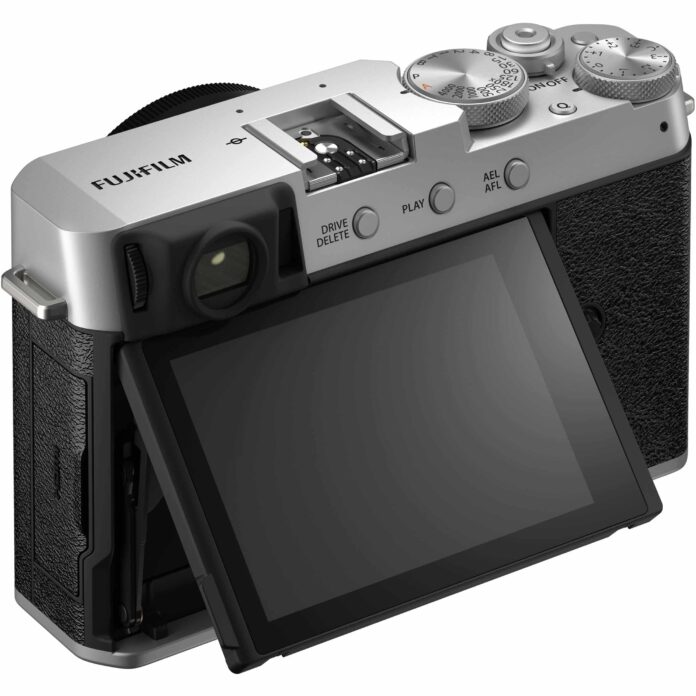 Máy ảnh Fujifilm X-E4 (Silver) với ống kính XF 27mm