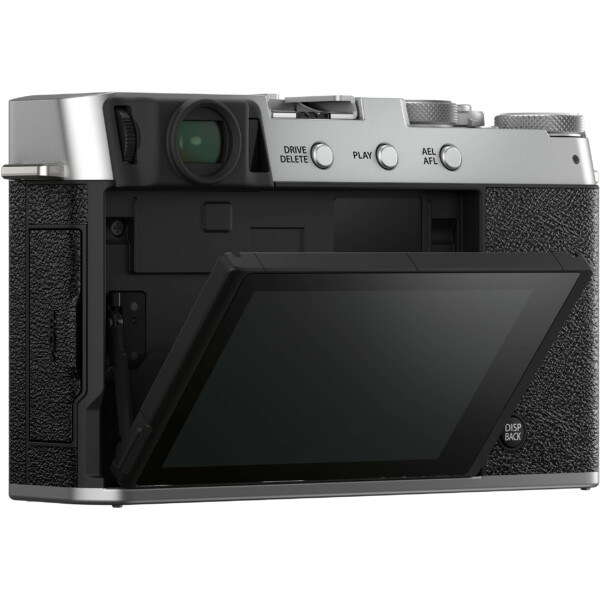 Máy ảnh Fujifilm X-E4 (Silver) với ống kính XF 27mm