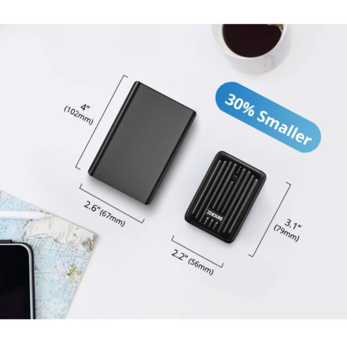 Pin dự phòng Zendure Supermini 10.000 mAh USB-C (Silver)