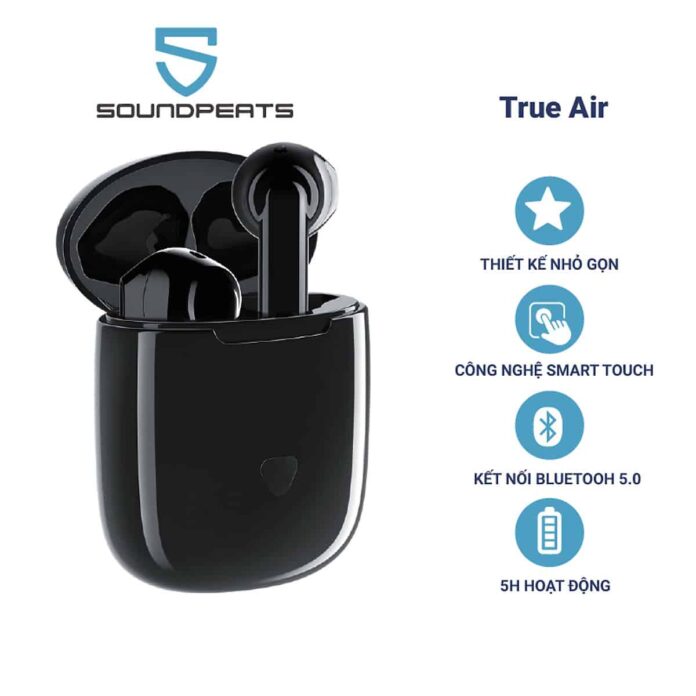 Tai nghe không dây Soundpeats TrueAir (Black)