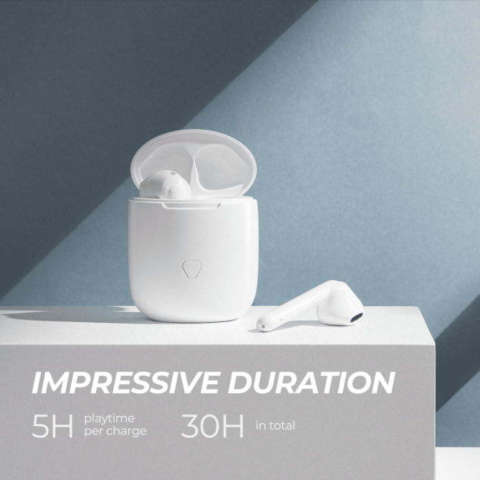 Tai nghe không dây Soundpeats TrueAir (White)