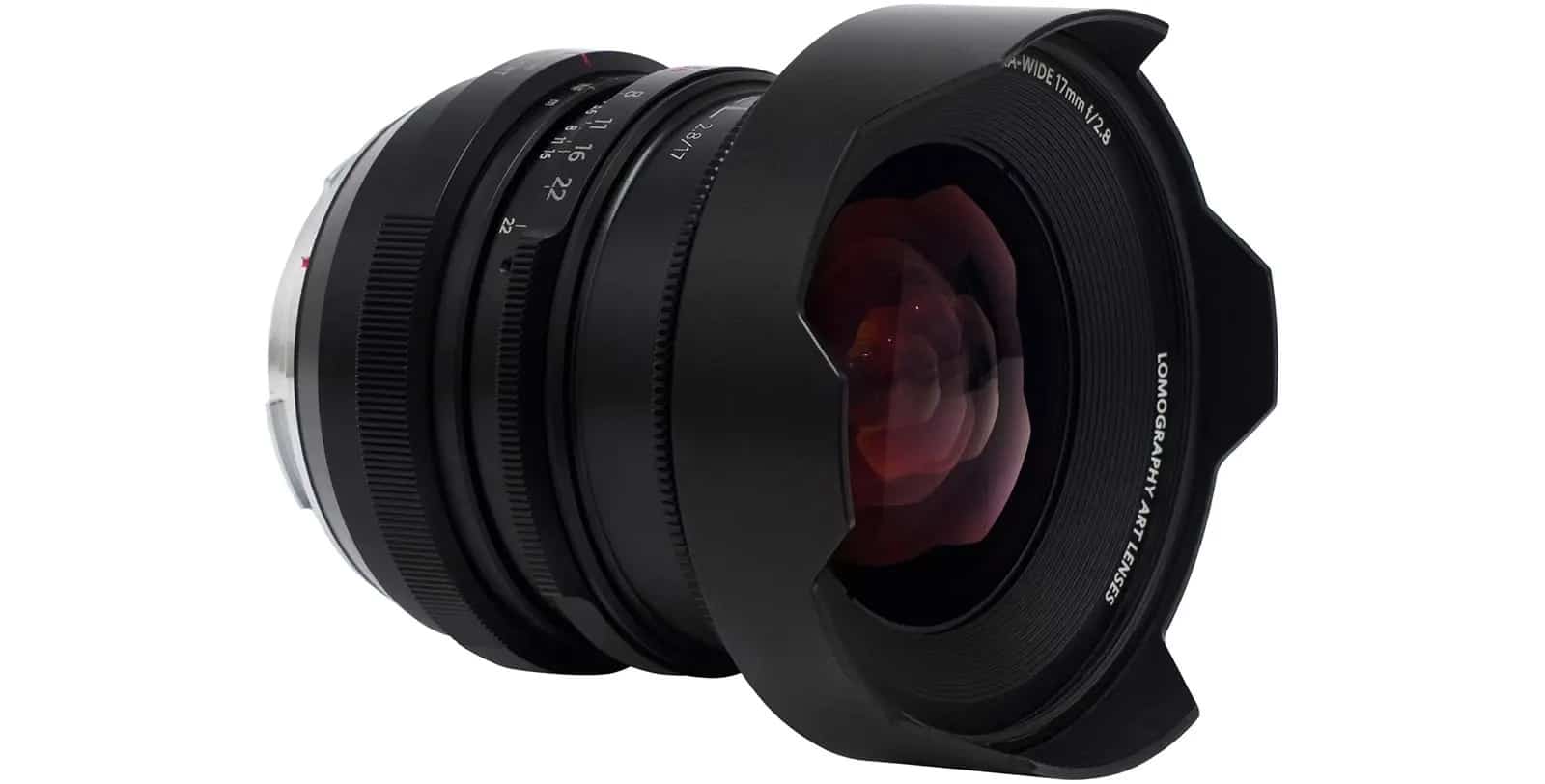 Ống kính Lomography Atoll Ultra-Wide 17mm F2.8 cho máy ảnh full frame mirrorless ra mắt
