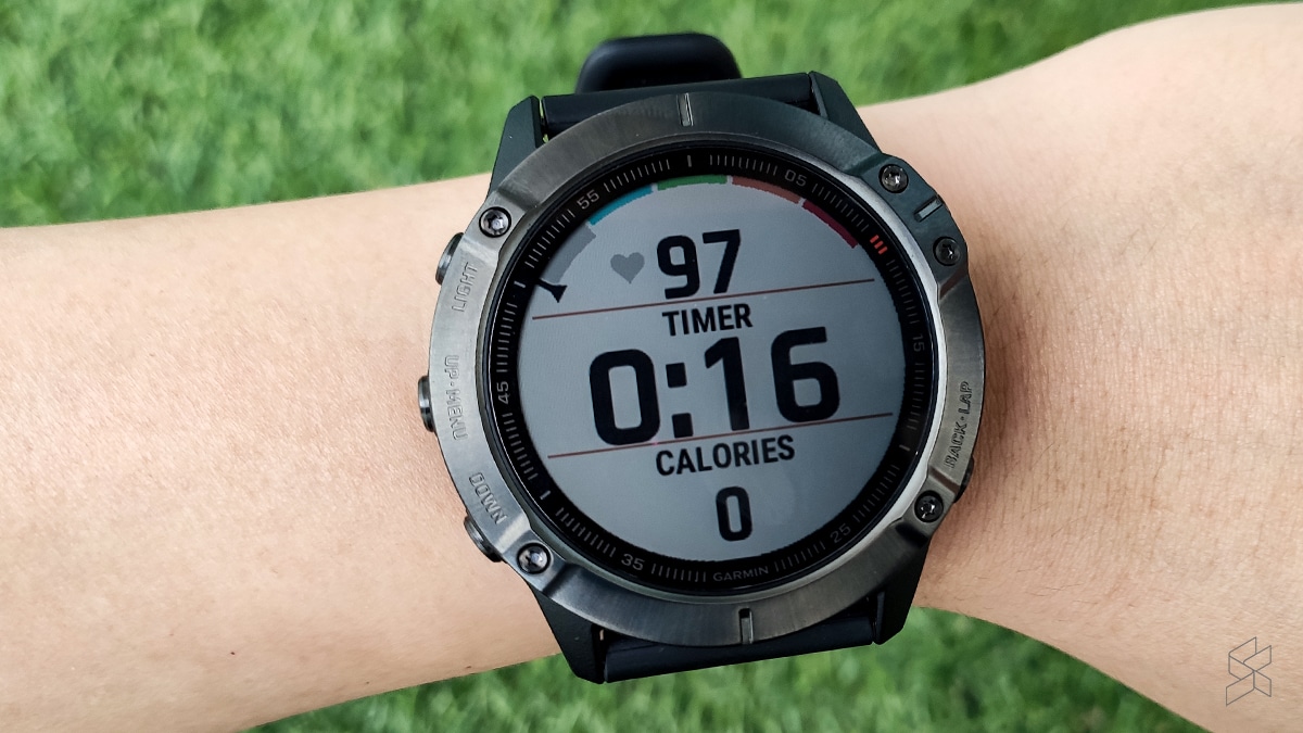 Đồng hồ Garmin fenix 6X (51mm, Pro Solar, Titanium/Vented Titanium Bracelet)