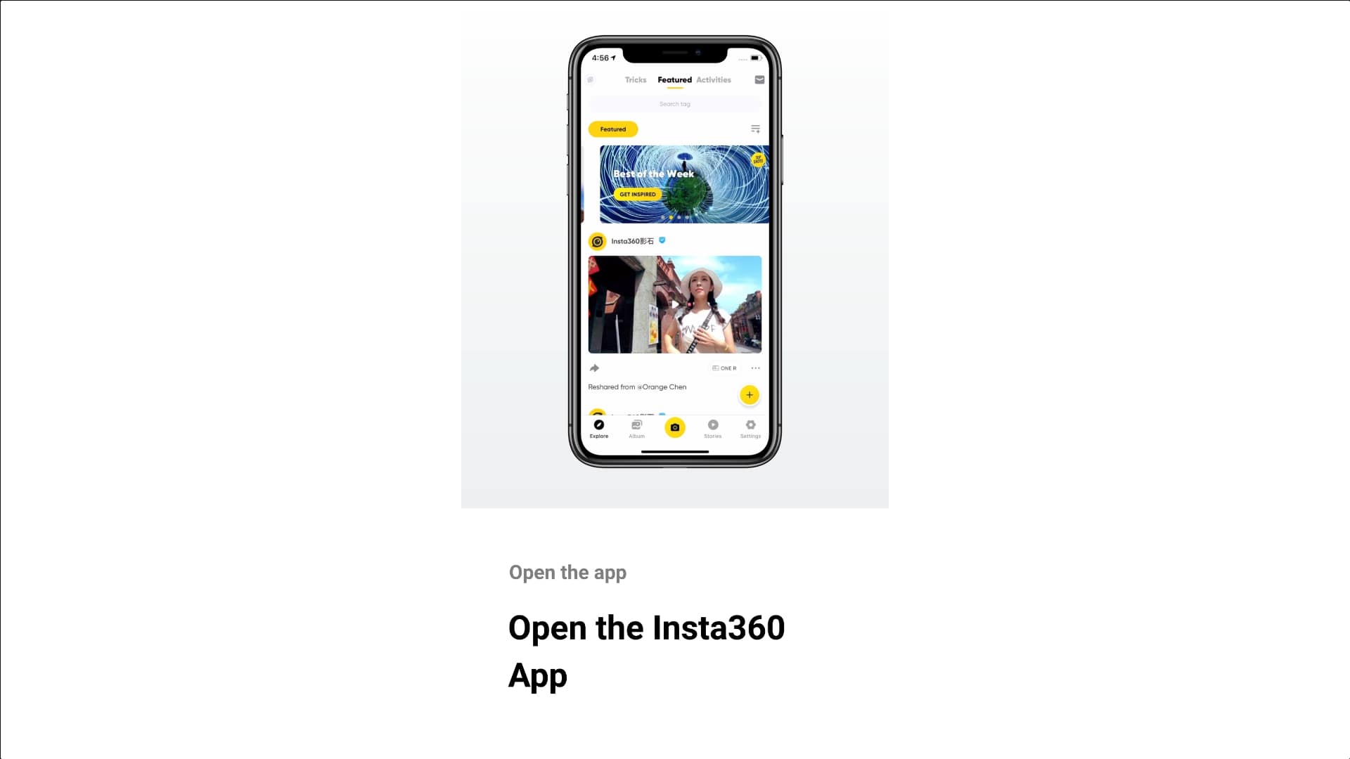 Ket noi toi smartphone Insta360 One X2 3
