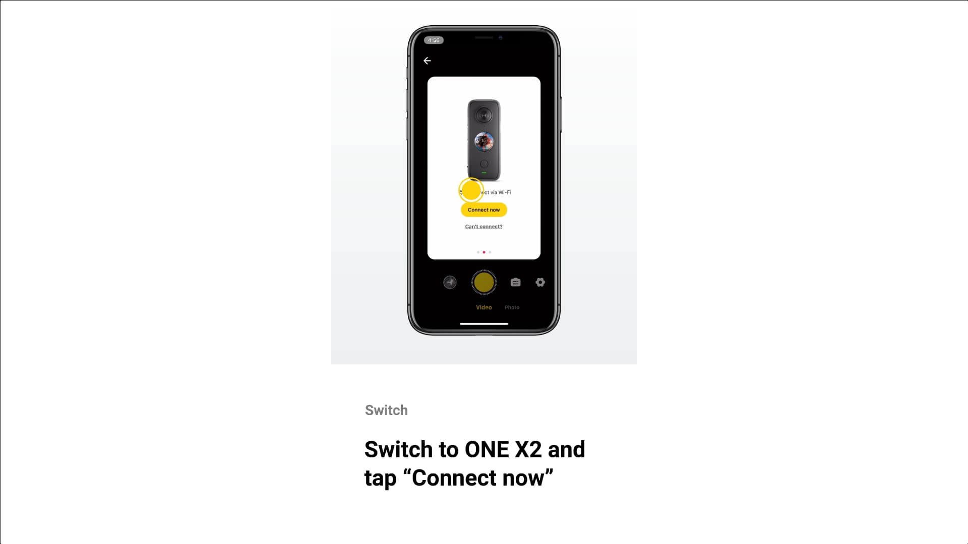 Ket noi toi smartphone Insta360 One X2 5