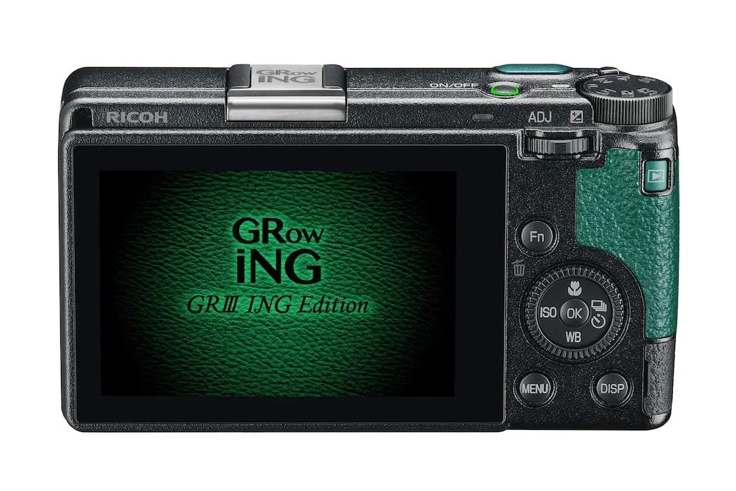 Ricoh GR III ‘GRowING’ phiên bản đặc biệt màu xanh lá, bán giới hạn