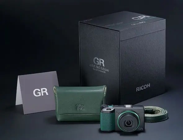 Ricoh GR III ‘GRowING’ phiên bản đặc biệt màu xanh lá, bán giới hạn