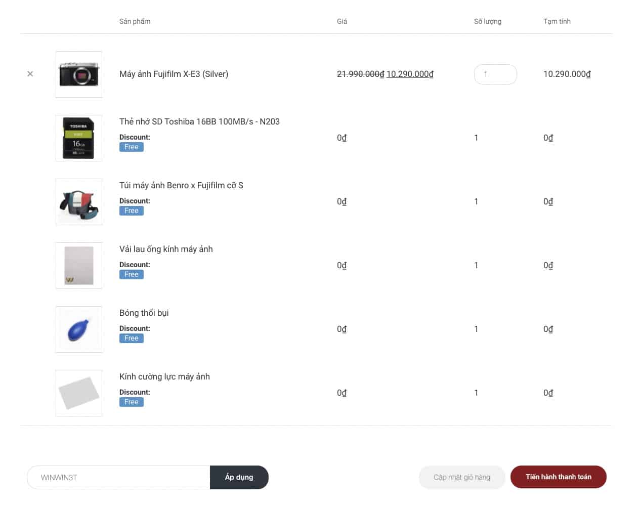 Khai lộc đầu năm, WinWinStore tung deal khủng Fujifilm X-E3 giảm giá 12 triệu và nhiều sản phẩm khác