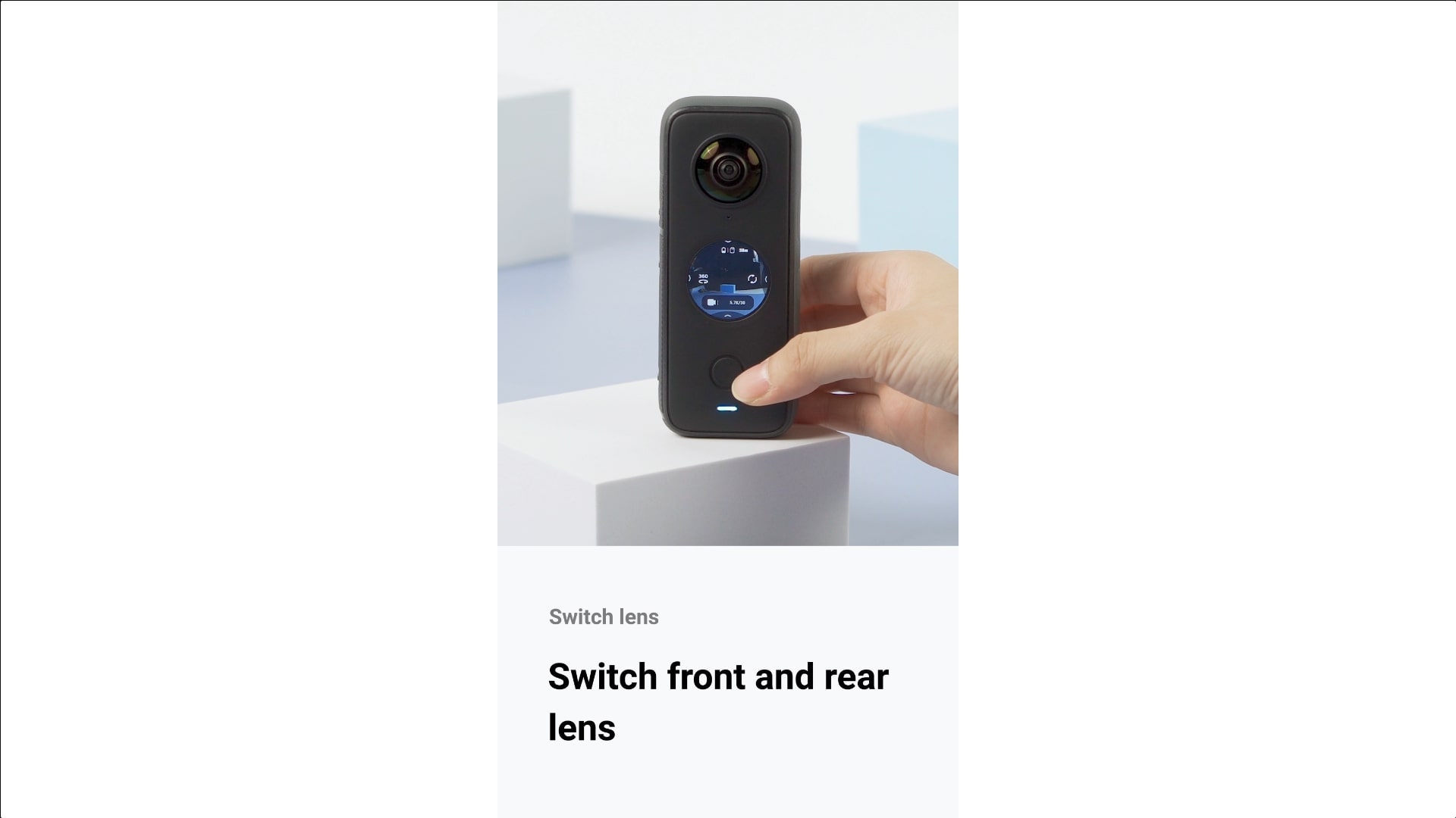 Hướng dẫn thao tác sử dụng cơ bản của camera 360 độ Insta360 One X2
