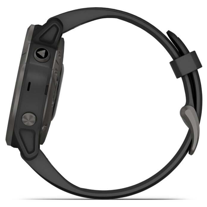 Đồng hồ Garmin fenix 6S (42mm, Sapphire, Carbon Gray DLC/Black Band)