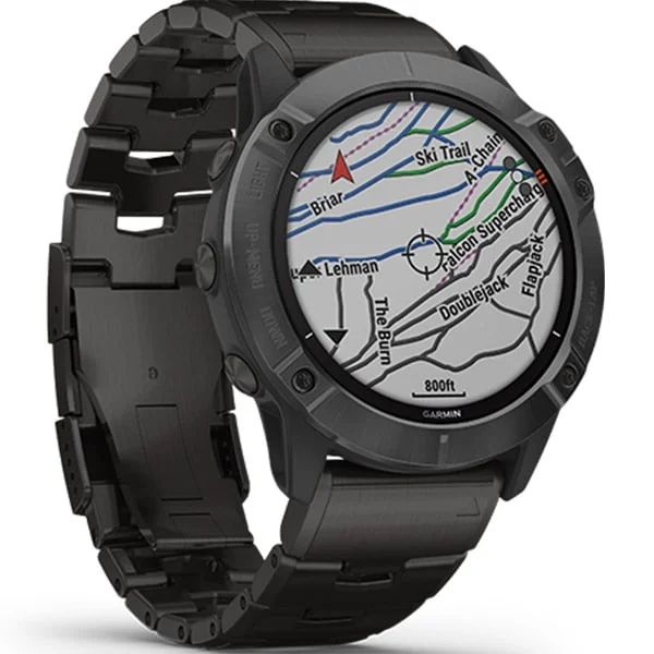 20mm Titanium Metal Wrist Band Strap For Garmin Fenix 7X 7 6 6X Pro 5 5X  3HR QuickFit - Walmart.com