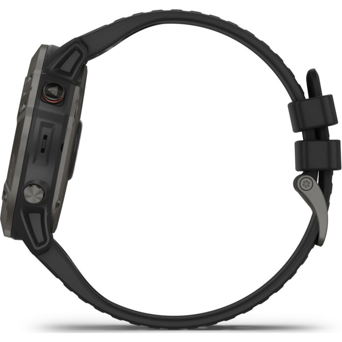 Đồng hồ Garmin fenix 6X (51mm, Sapphire, Carbon Gray DLC/Black Band)