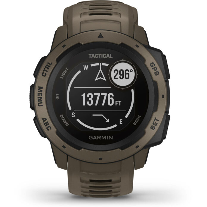 Đồng hồ Garmin Instinct (Coyote Tan, Tactical Edition)