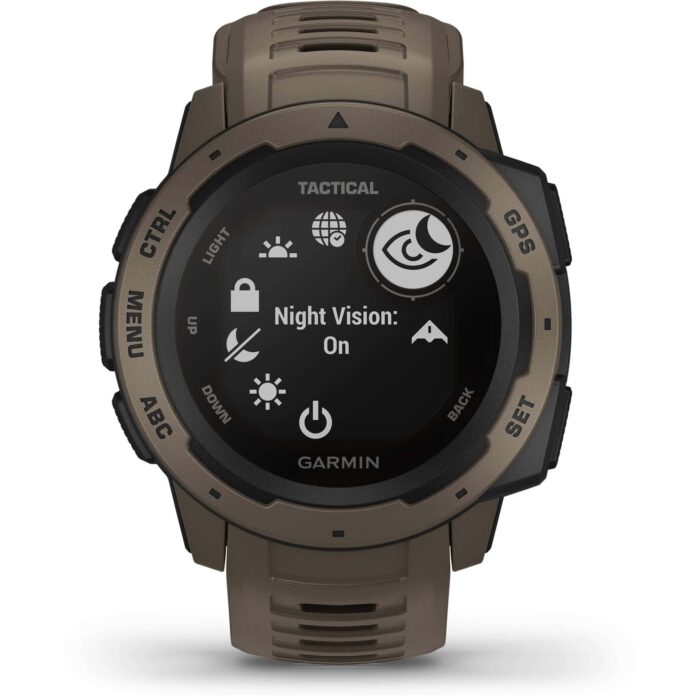 Đồng hồ Garmin Instinct (Coyote Tan, Tactical Edition)